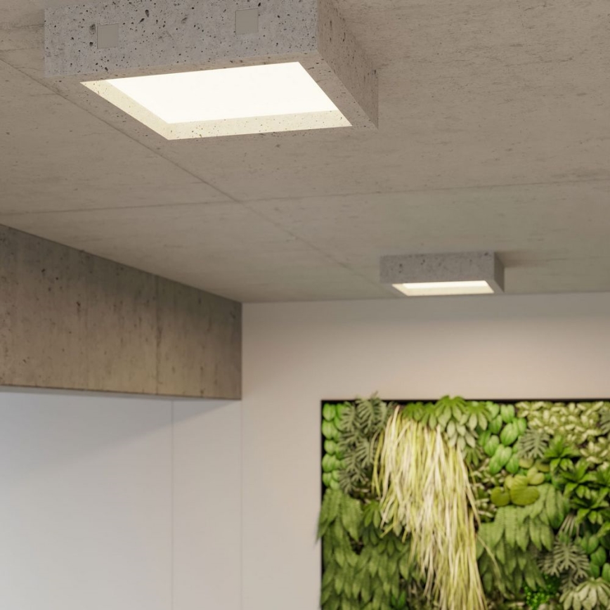 Plafonieră LED RIZA LED/18W/230V beton