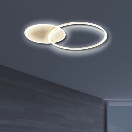Plafonieră LED ROMAN LED/33W/230V 4000K auriu