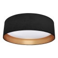 Plafonieră LED RONDO LED/18W/230V negru