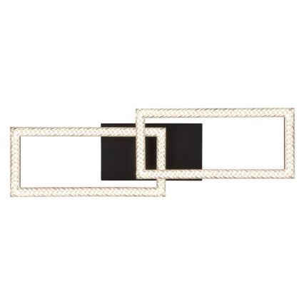 Plafonieră LED Globo LED/20W/230V 4000K negru