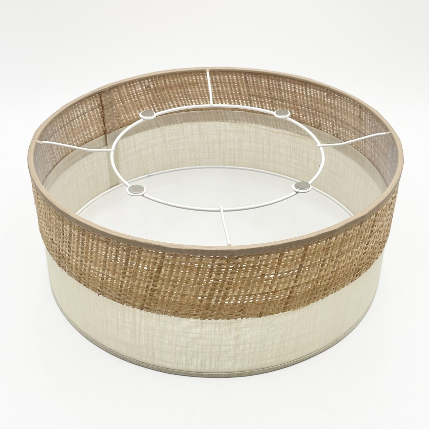 Plafonieră LED SIRJA BOHO, 20W, 230V, 4000K, Ø35 cm, bej/crem