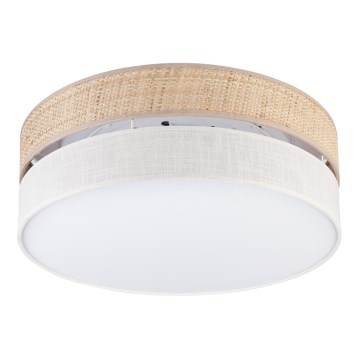 Plafonieră LED SIRJA BOHO, 36 W, 230 V, 4000 K, Ø 45 cm, bej/crem