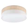 Plafonieră LED SIRJA BOHO, 36W, 230V, 4000K, Ø 45 cm, bej/crem