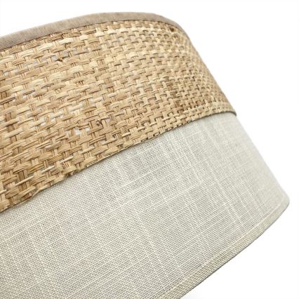 Plafonieră LED SIRJA BOHO, 36W, 230V, 4000K, Ø 45 cm, bej/crem