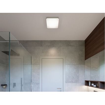Plafonieră LED SQUARE LED/12W/230V IP54 3000/4000/5700K LED2
