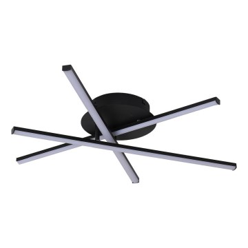 Plafonieră LED STICK/12W/230V negru