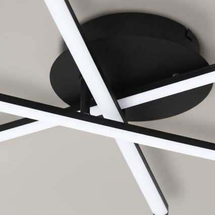 Plafonieră LED STICK/12W/230V negru