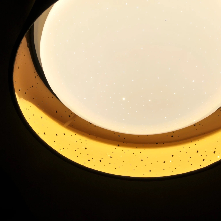 Plafonieră LED TULUZA LED/18W/230V d. 32 cm maro