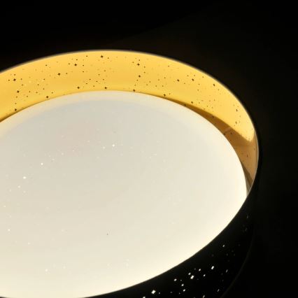 Plafonieră LED TULUZA LED/24W/230V d. 40 cm maro