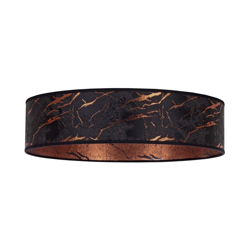 Plafonieră LED VELVET STAR LED/36W/230V d. 55 cm 3000K/4000K/6400K neagră/cupru Brilagi