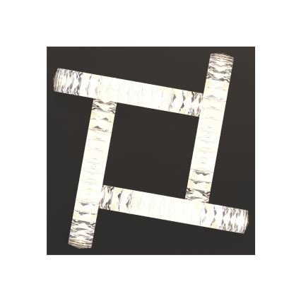 Plafonieră LED de cristal dimabilă Zuma Line LED/23,5W/230V 2700-6000K negru + telecomandă