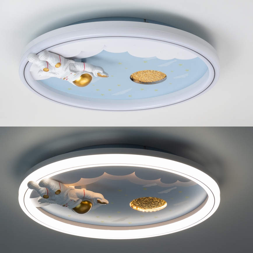 Plafonieră LED dimabilă pentru copii Zuma Line LED/42W/230V 3000/5700K astronaut