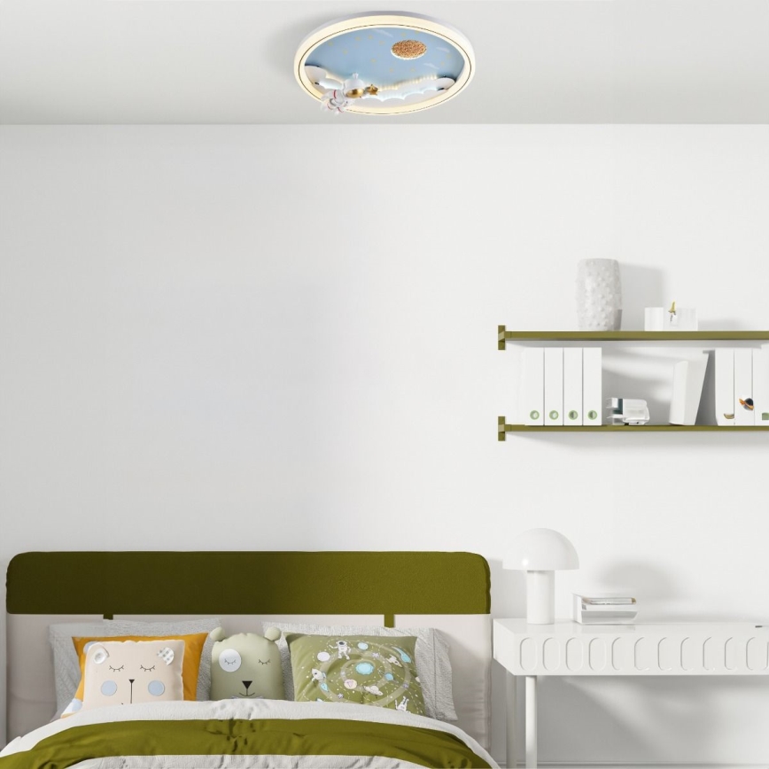 Plafonieră LED dimabilă pentru copii Zuma Line LED/42W/230V 3000/5700K astronaut