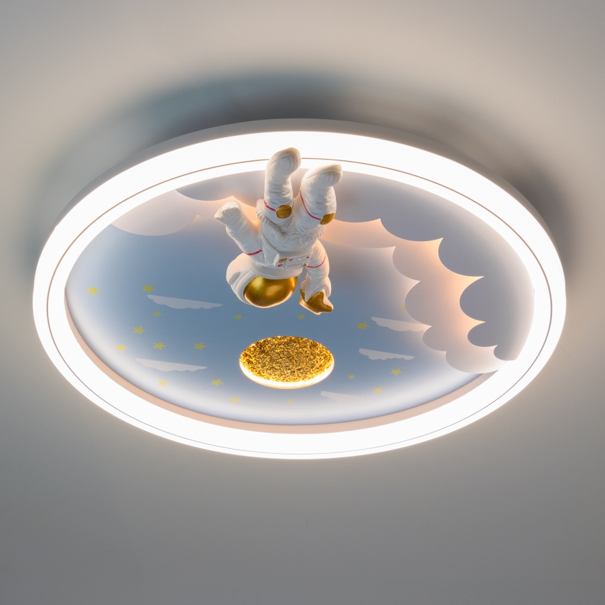 Plafonieră LED dimabilă pentru copii Zuma Line LED/42W/230V 3000/5700K astronaut