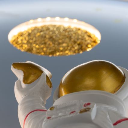 Plafonieră LED dimabilă pentru copii Zuma Line LED/42W/230V 3000/5700K astronaut