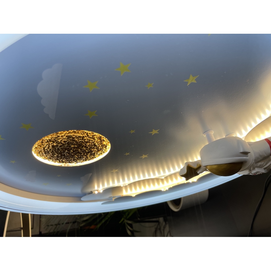 Plafonieră LED dimabilă pentru copii Zuma Line LED/42W/230V 3000/5700K astronaut
