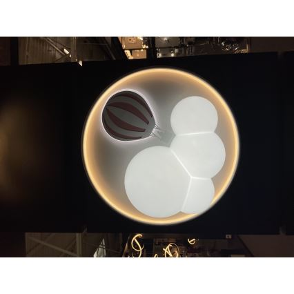 Plafonieră LED dimabilă pentru copii Zuma Line LED/42W/230V 3000/5700K roz