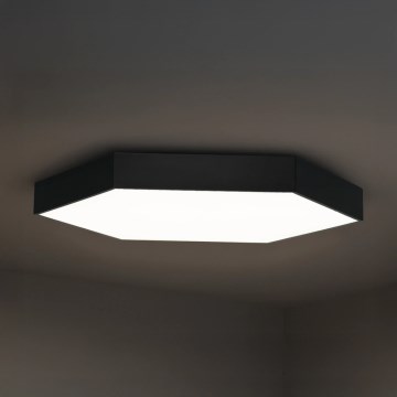 Plafonieră LED Ø 80 cm, 135 W, 230 V, 3000/4000/6500 K, neagră