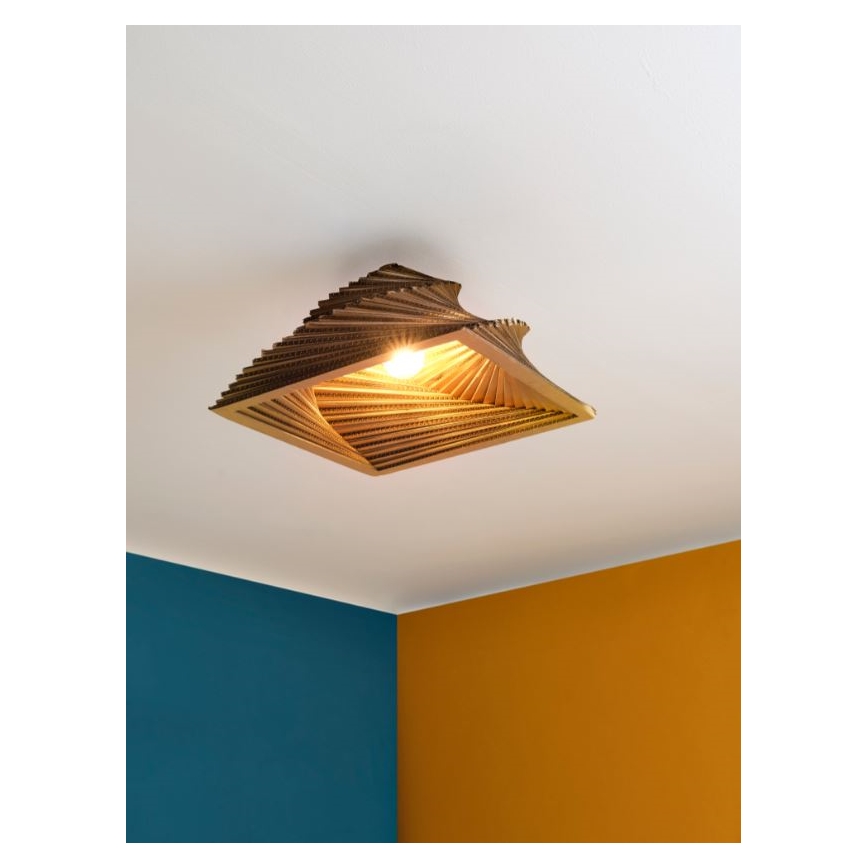 Plafonieră Ledvance DECOR CARDBOARD 1xE27/15W/230V 40x40 cm