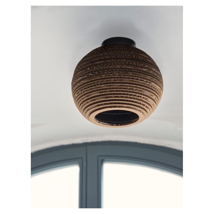 Plafonieră Ledvance DECOR CARDBOARD 1xE27/15W/230V d. 26 cm