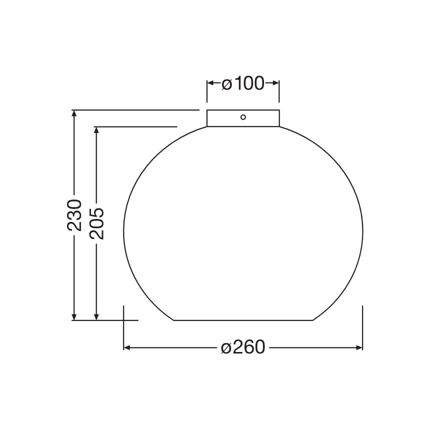 Plafonieră Ledvance DECOR CARDBOARD 1xE27/15W/230V d. 26 cm