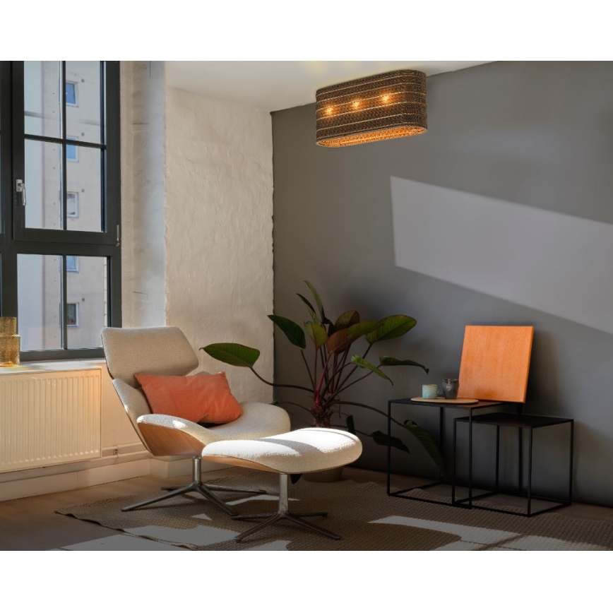 Plafonieră Ledvance DECOR CARDBOARD 3xE27/15W/230V