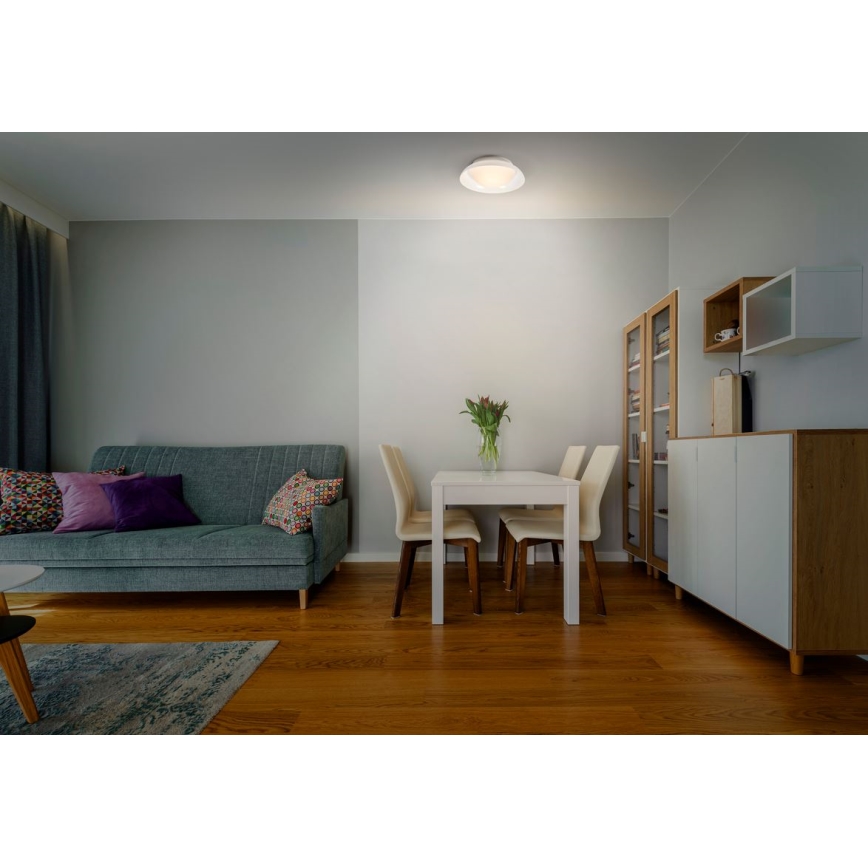 Plafonieră Ledvance ORBIS MILAN 2xE27/10W/230V alb