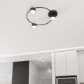 Plafonieră LUCIO 3xGX53/12W/230V negru