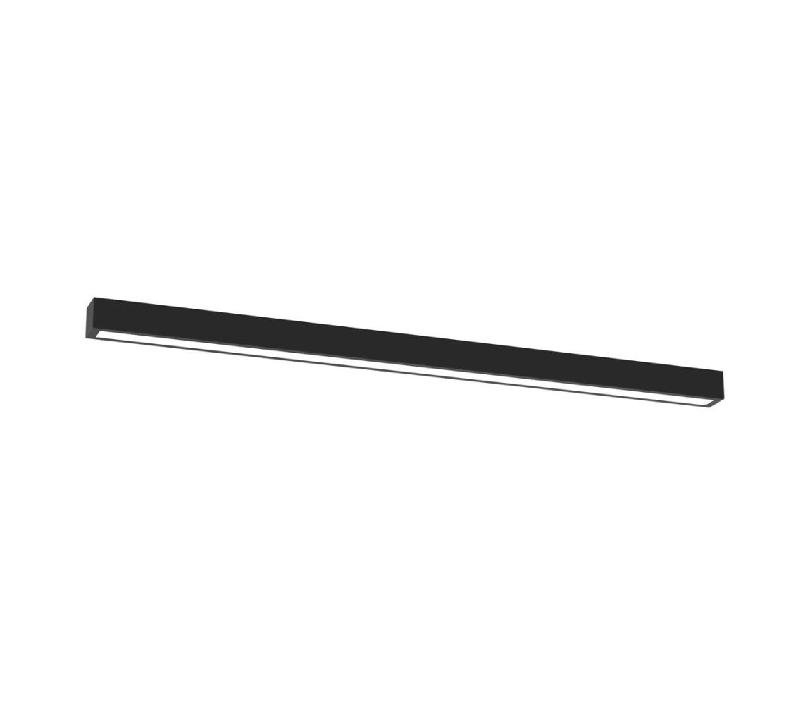 Plafonieră LUNGO T8 1xG13/18W/230V neagră