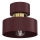 Plafonieră MARTI 1xE27/15W/230V Ø 20,5 cm burgundiu/auriu