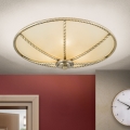 Plafonieră MAURO 3xE27/60W/230V Ø 42 cm bronz