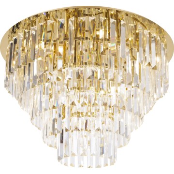 Plafonieră MAXLIGHT C0224 MONACO 16xG9/40W/230V d. 80 cm auriu