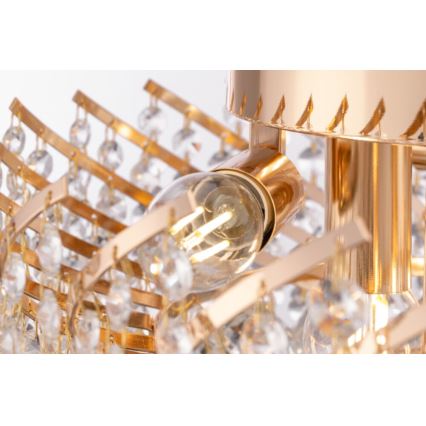 Plafonieră Maytoni DIA120-06-G KAROLINA 6xE14/40W/230V