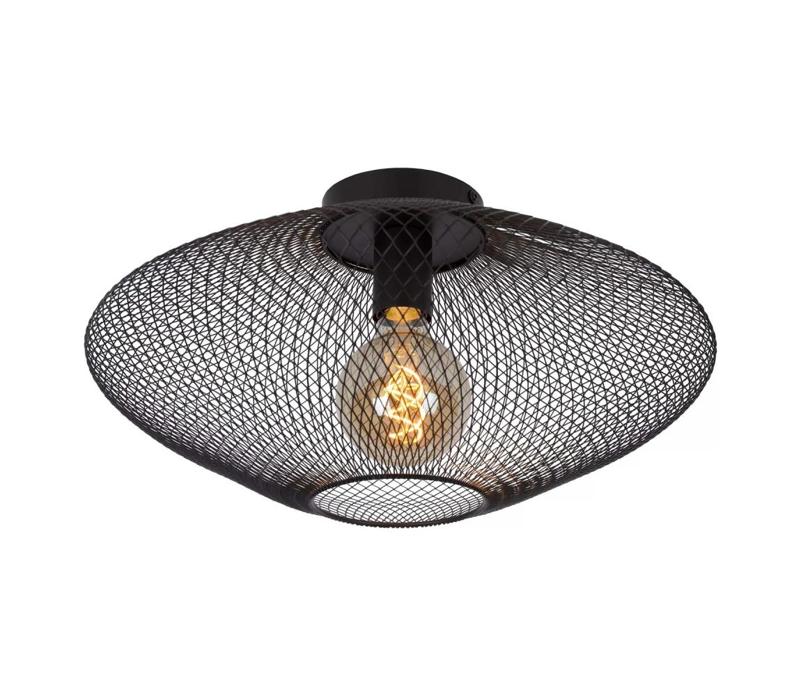 Plafonieră MESH 1xE27/40W/230V neagră Lucide 21123/45/30