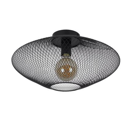 Plafonieră MESH 1xE27/40W/230V neagră Lucide 21123/45/30