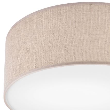 Plafonieră MONTE, 1x E27/60W/230V, Ø 35 cm, maro