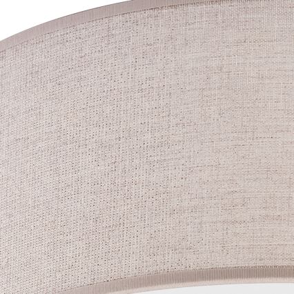 Plafonieră MONTE 1xE27/60W/230V, Ø 35 cm, bej