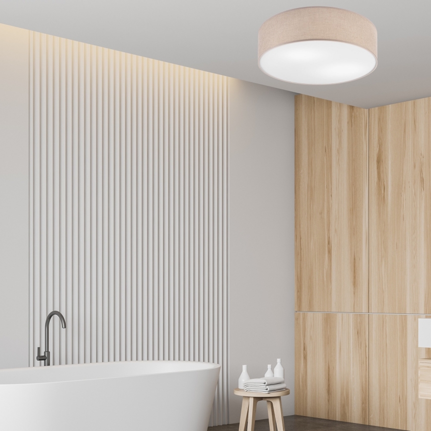 Plafonieră MONTE, 2 x soclu E27, 60 W, 230 V, maro