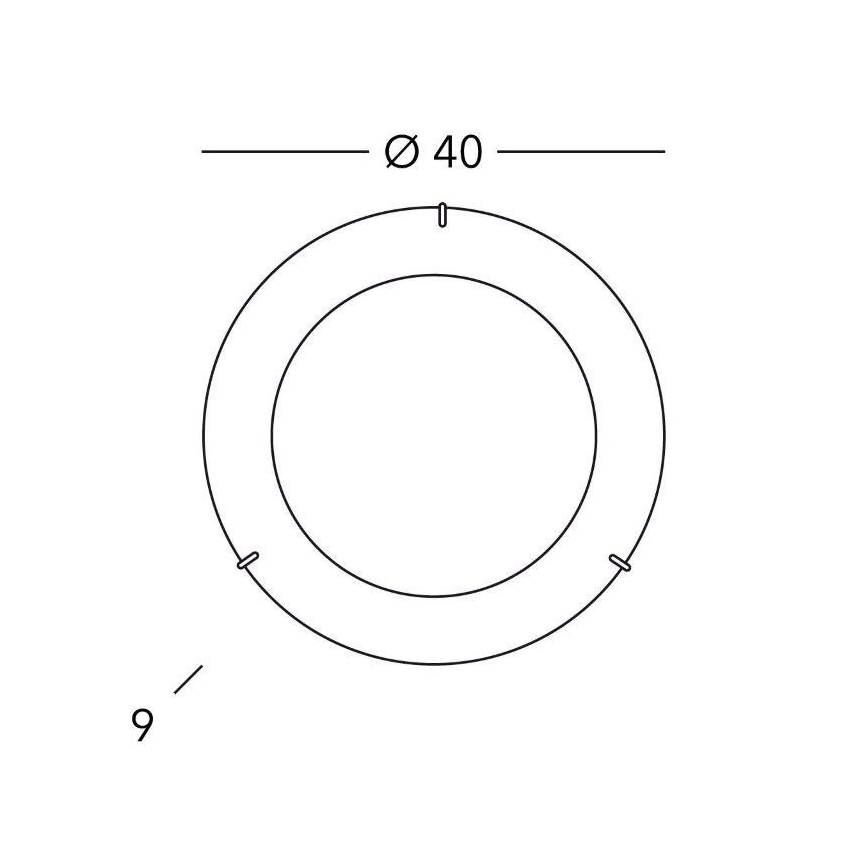 Plafonieră MOON 2xE27/60W/230V Kolarz A1306 .12.5