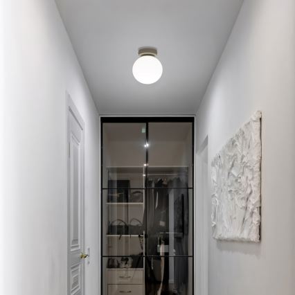 Plafonieră MOONLIGHT 1xE27/15W/230V Ø 16 cm, crem