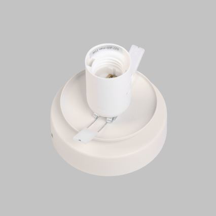 Plafonieră MOONLIGHT 1xE27/15W/230V Ø 16 cm, crem