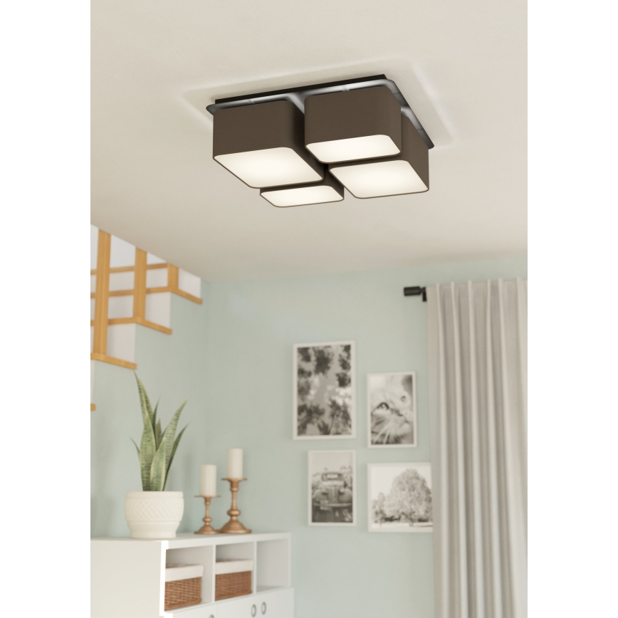 Plafonieră 4xE27/28W/230V Eglo