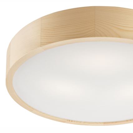 Plafonieră NATURAL 3x E27/60W/230V, Ø 47,5 cm, pin