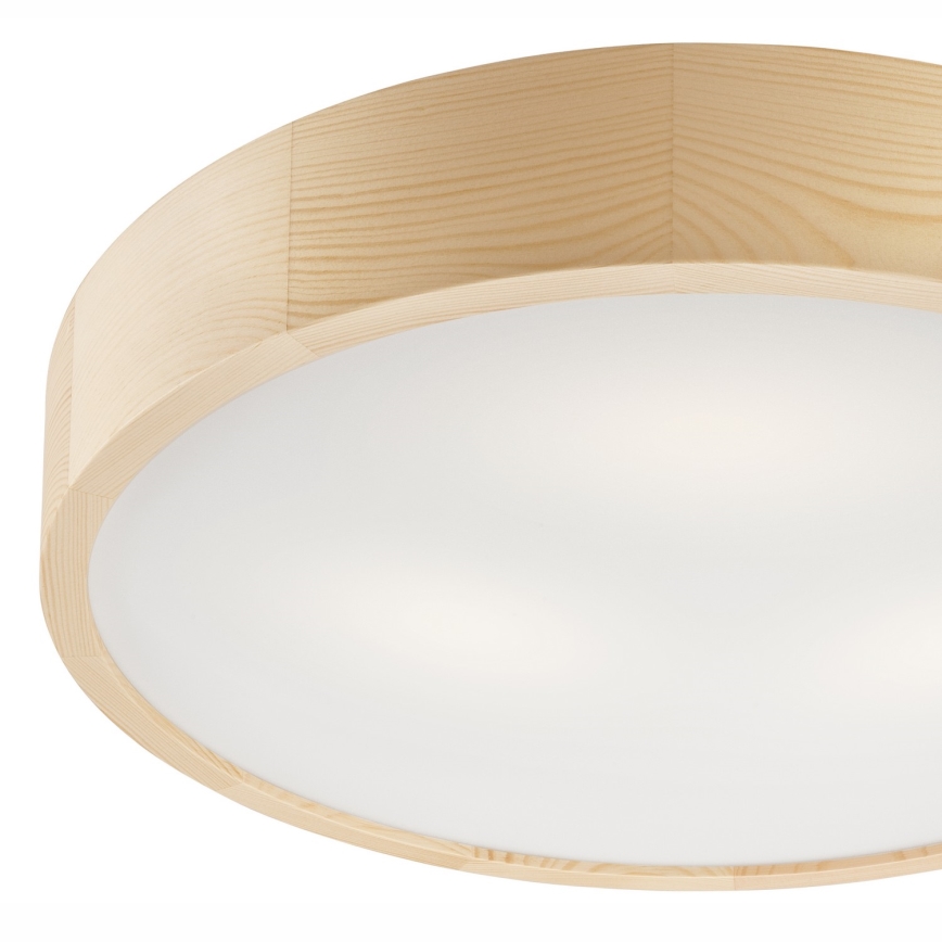 Plafonieră NATURAL 3x E27/60W/230V, Ø 47,5 cm, pin