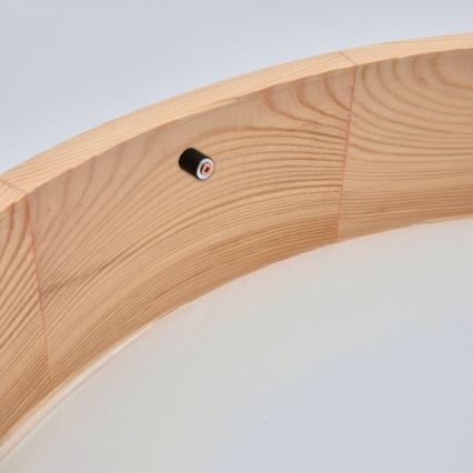 Plafonieră NATURAL 3x E27/60W/230V, Ø 47,5 cm, pin