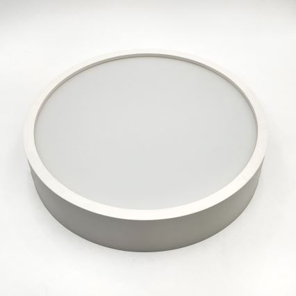 Plafonieră NATURAL, 3xE27/15W/230V, Ø 37,5 cm, pin/alb