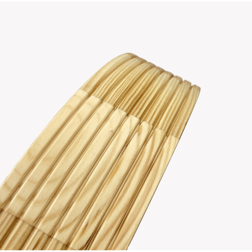 Plafonieră NATURAL MODERN cu 4 socluri E27 (15W, 230V), diametru 58 cm, din lemn de pin