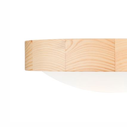 Plafonieră NATURAL SLIM 1xE27/60W/230V ø 27 cm pin