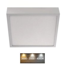Plafonieră NEXXO LED/21W/230V 3000/3500/4000K 22,5x22,5 cm alb