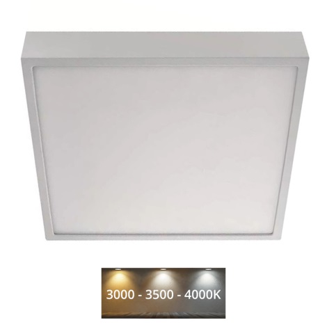 Plafonieră NEXXO LED/28,5W/230V 3000/3500/4000K 30x30 cm albă